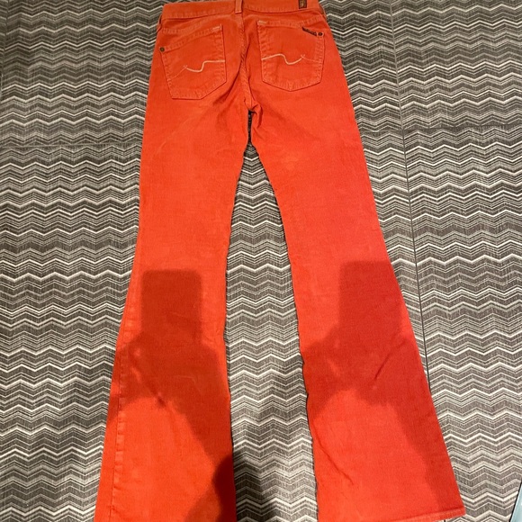 Corduroy 7 jeans in perfect condition . Size 24. - Picture 2 of 4